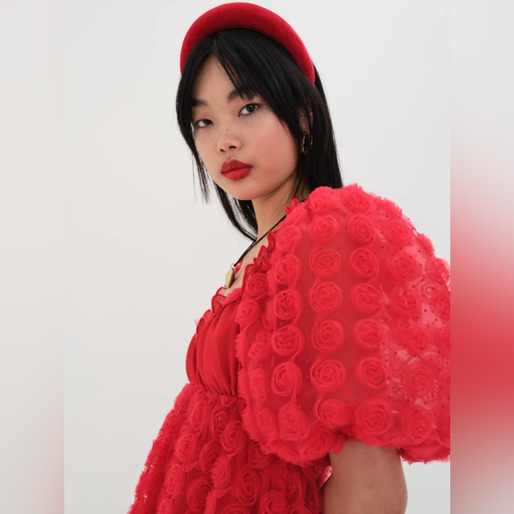 Brand new For Love & Lemons Red Dress.